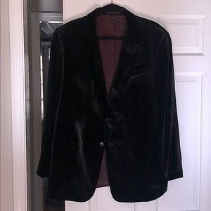 Armani Collezioni for Saks Velvet Black Blazer